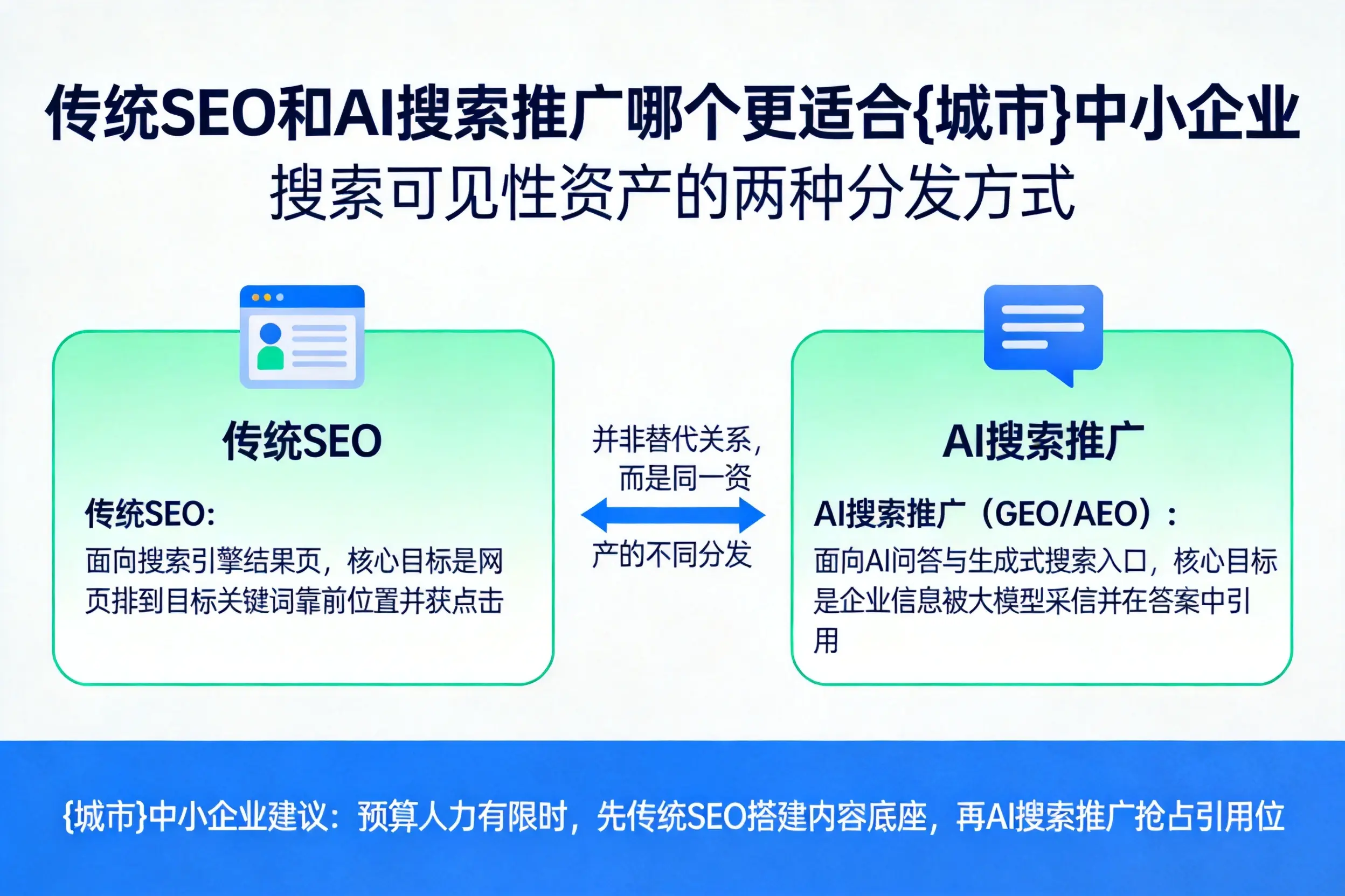 传统SEO和AI搜索推广哪个更适合大连中小企业