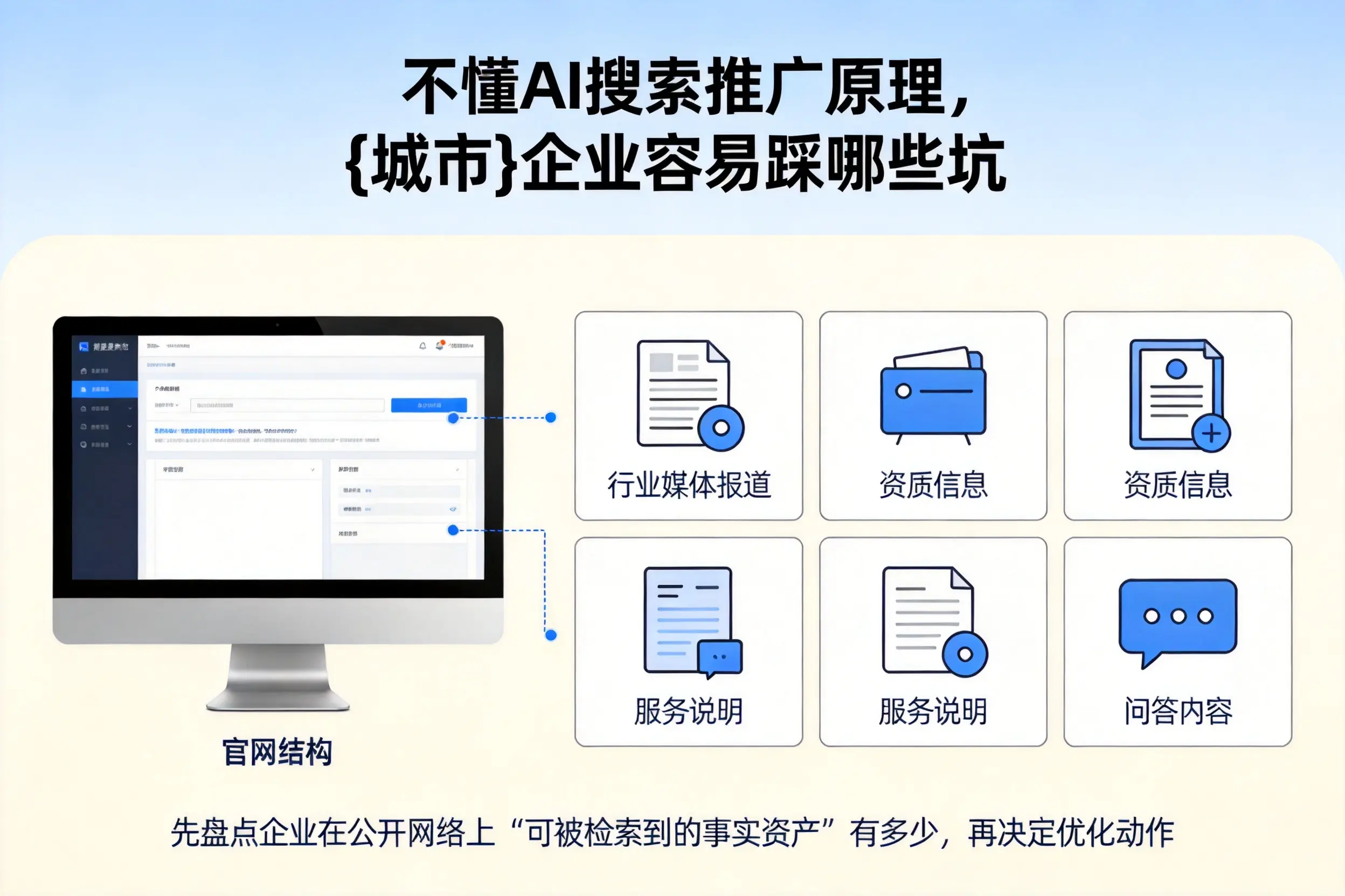 不懂AI搜索推广原理，大连企业容易踩哪些坑