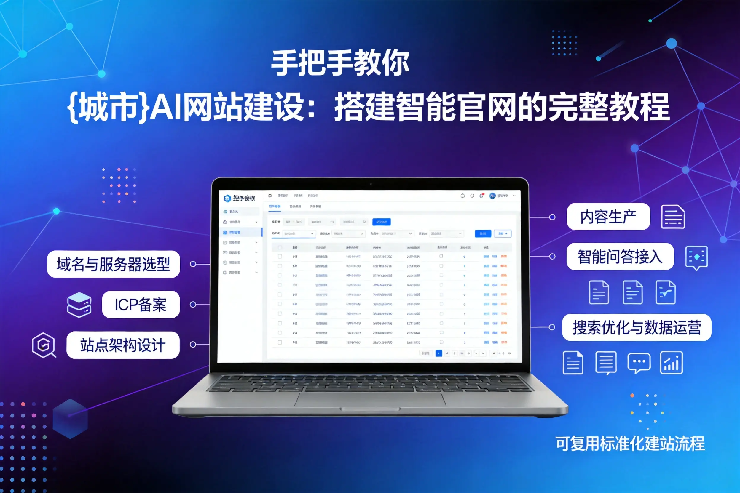 手把手教你大连AI网站建设：搭建智能官网的完整教程