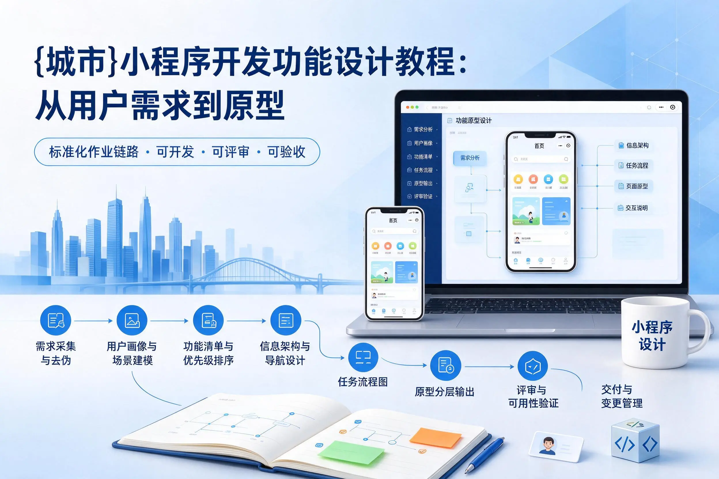 大连小程序开发功能设计教程：从用户需求到原型